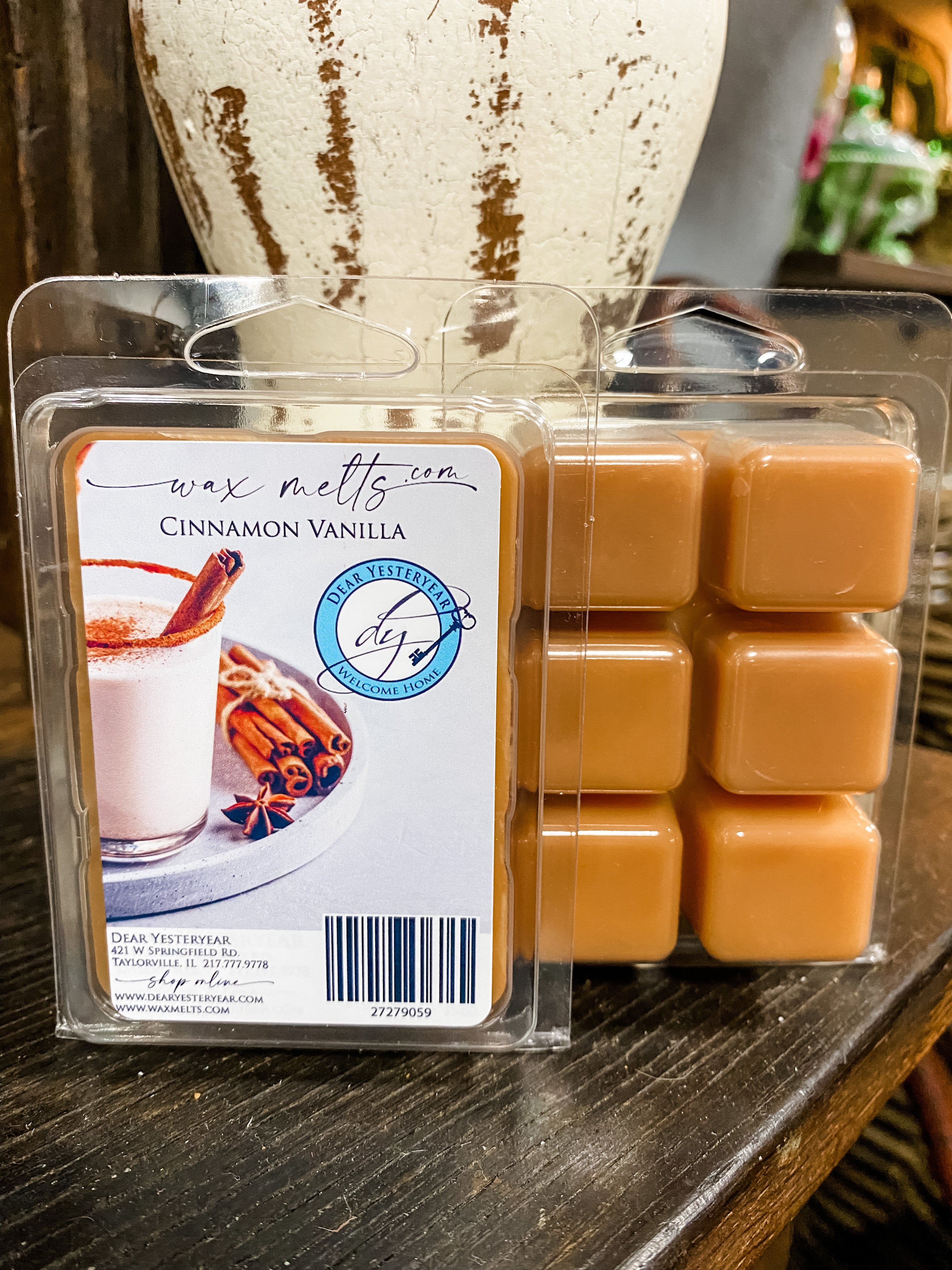 Cinnamon Vanilla Wax Melt –